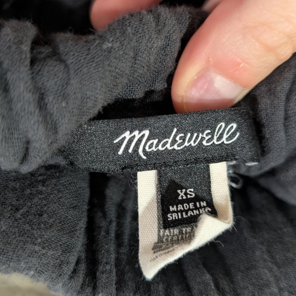 Madewell Charcoal Pull On Easy Shorts XS - Picture 5 of 5